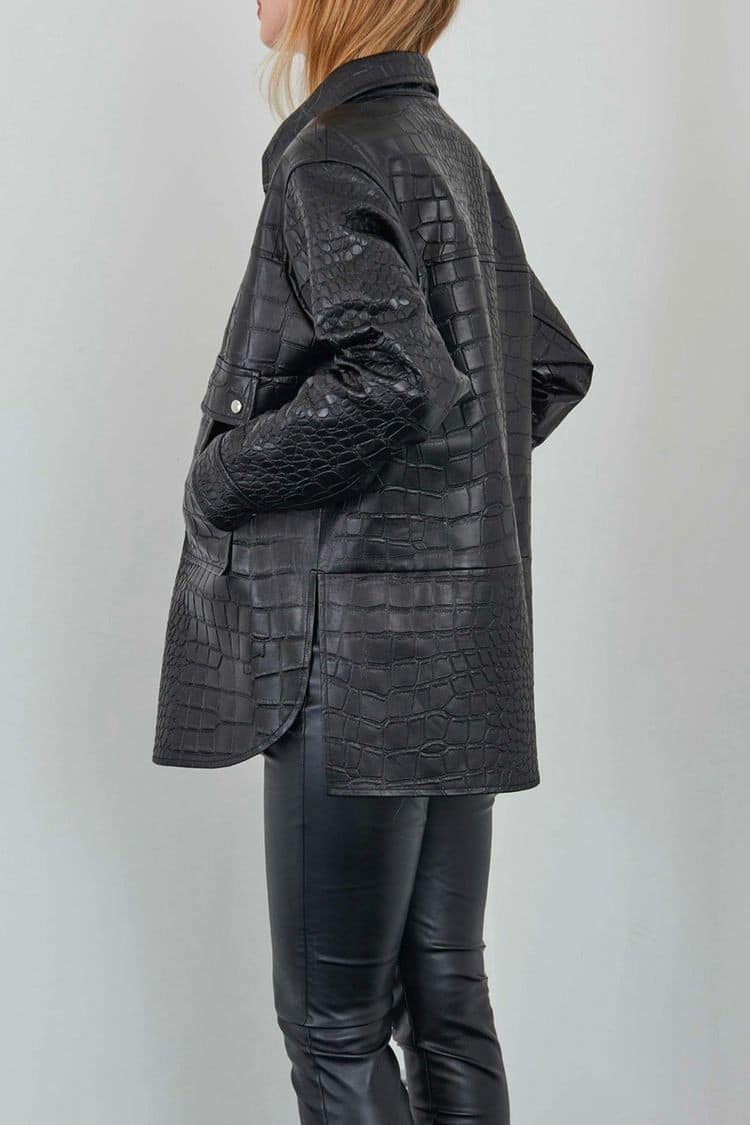 Leather piece