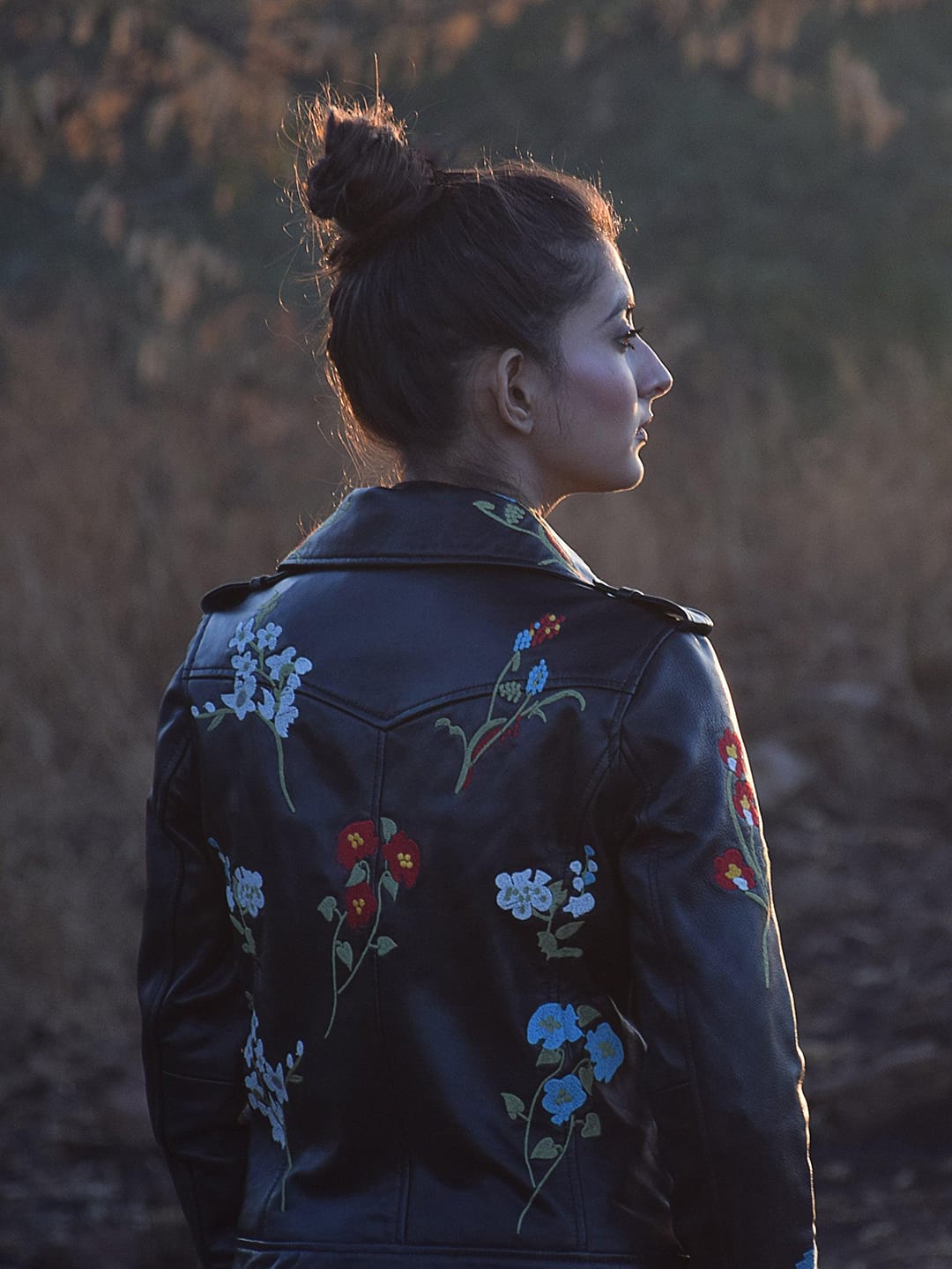 Leather jacket