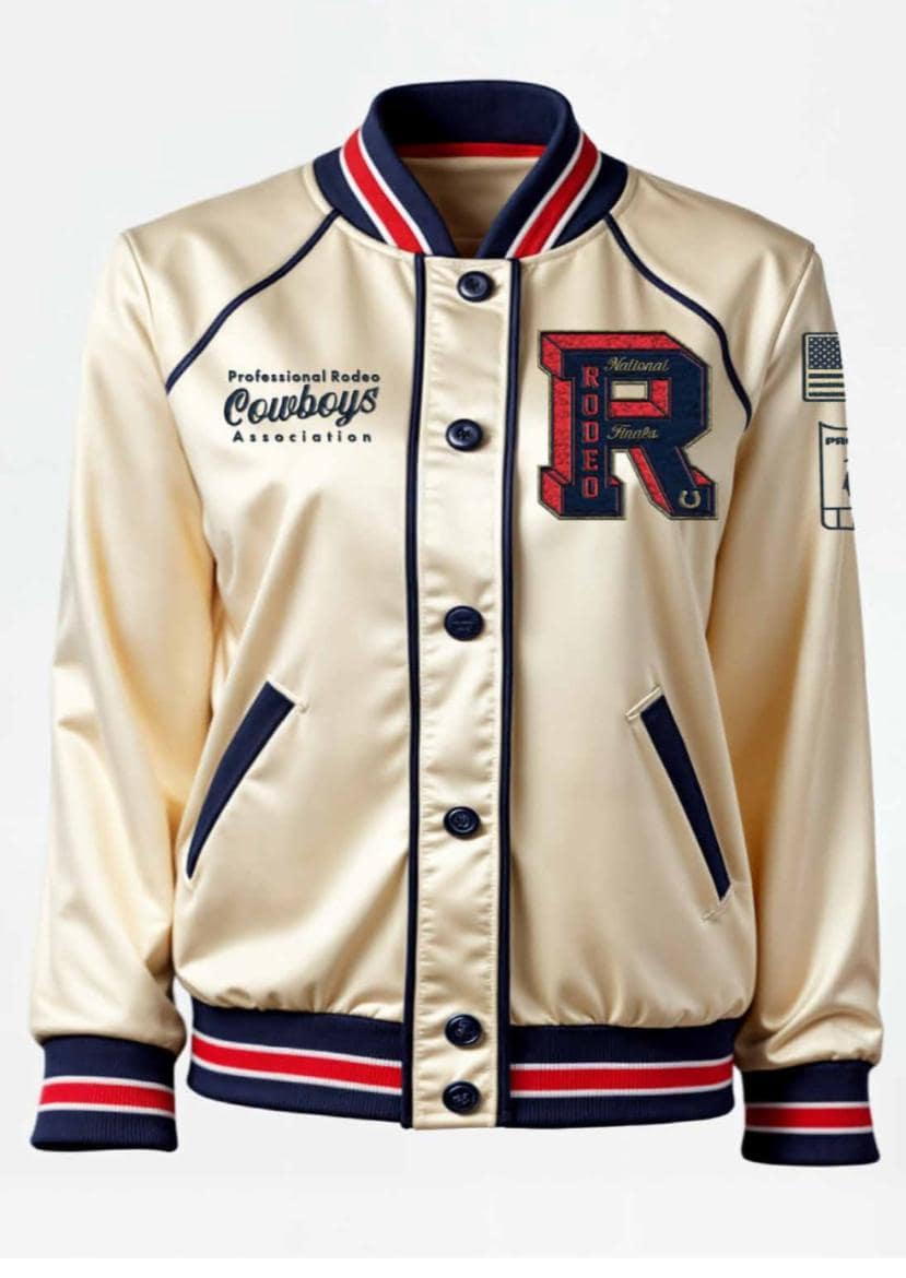 Custom satin jacket