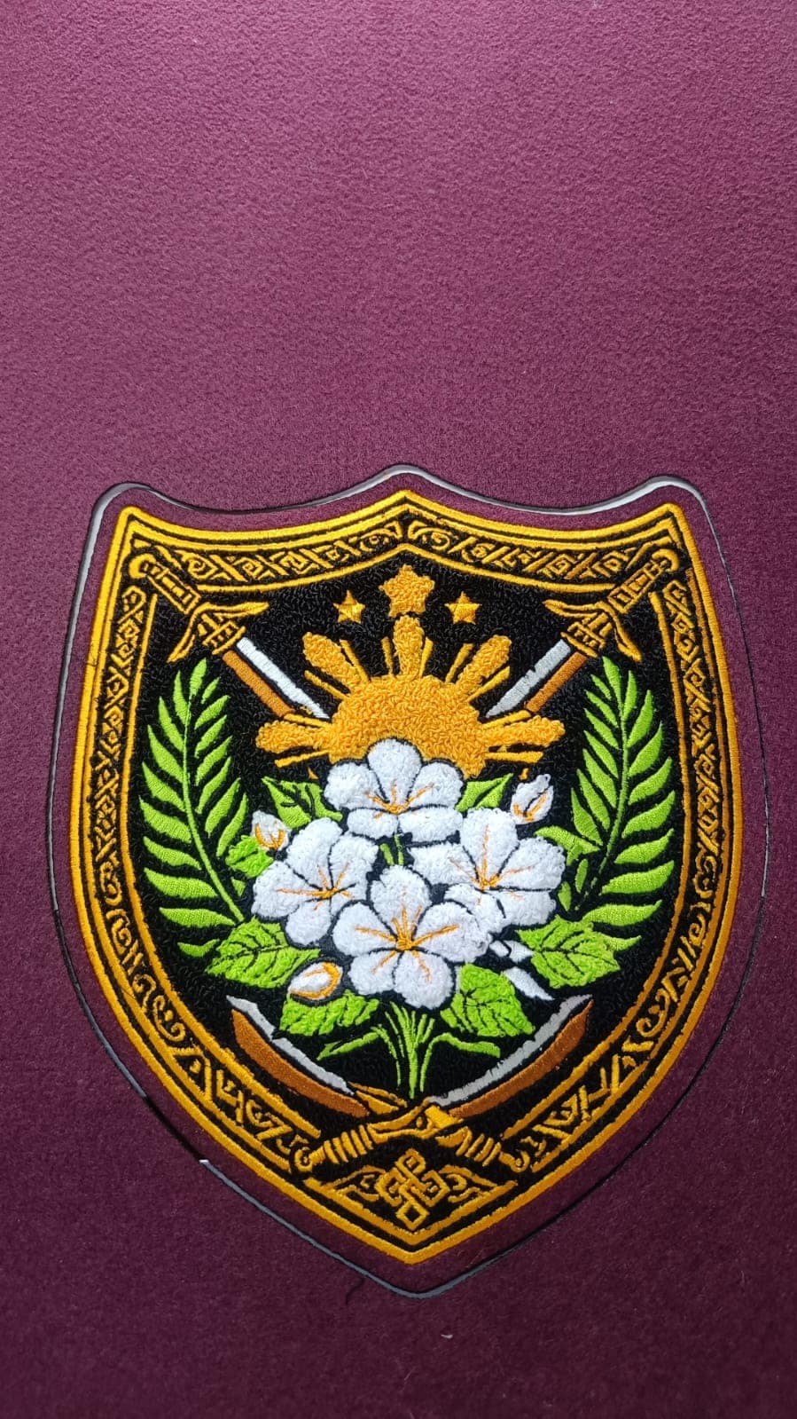 Chenille patch