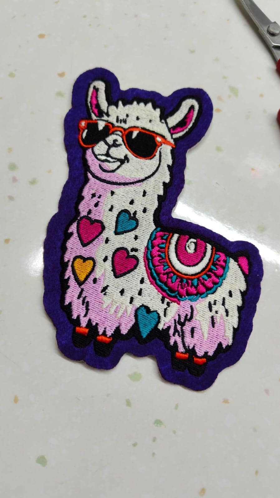 Chenille patch