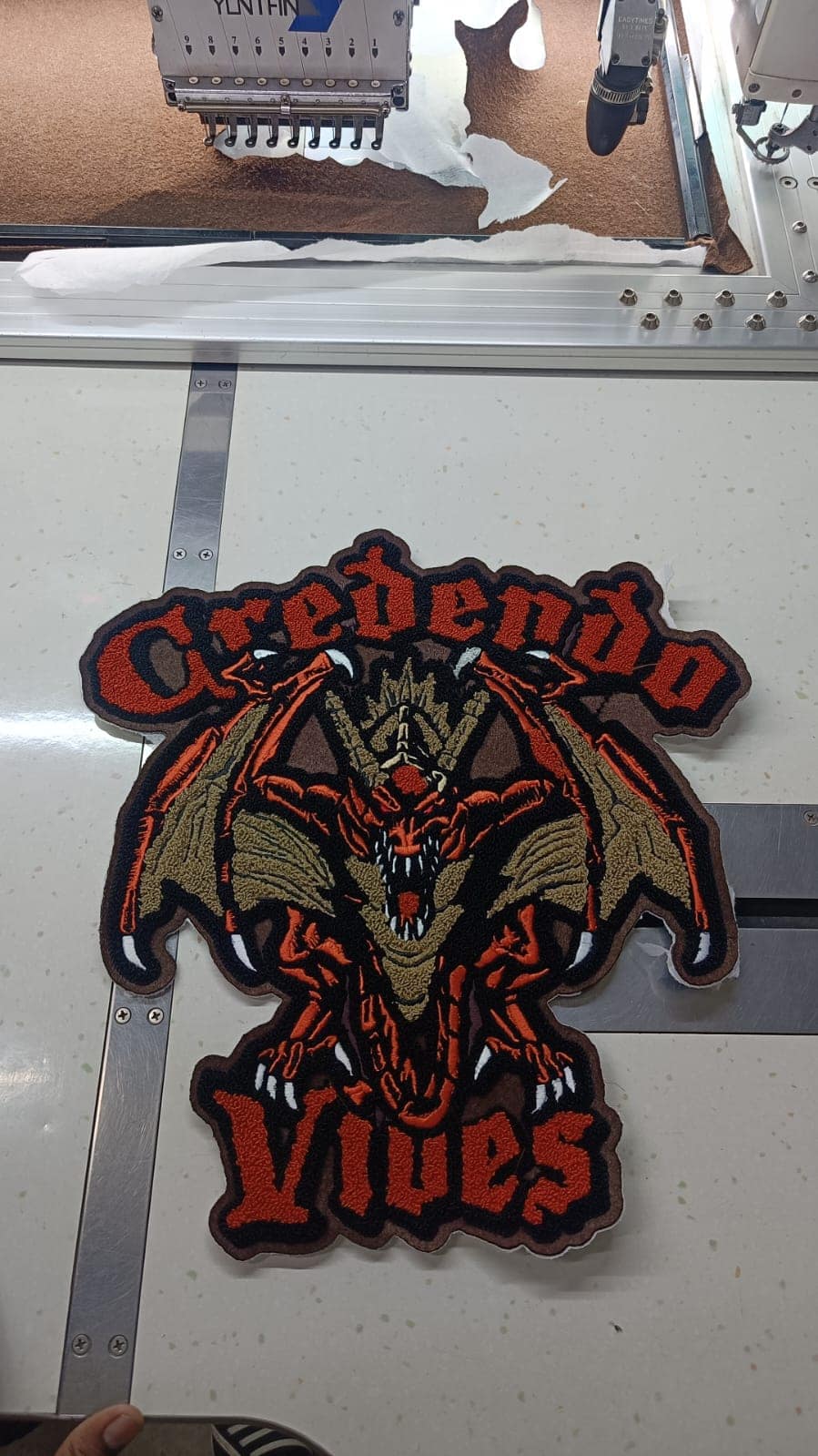 Chenille patch