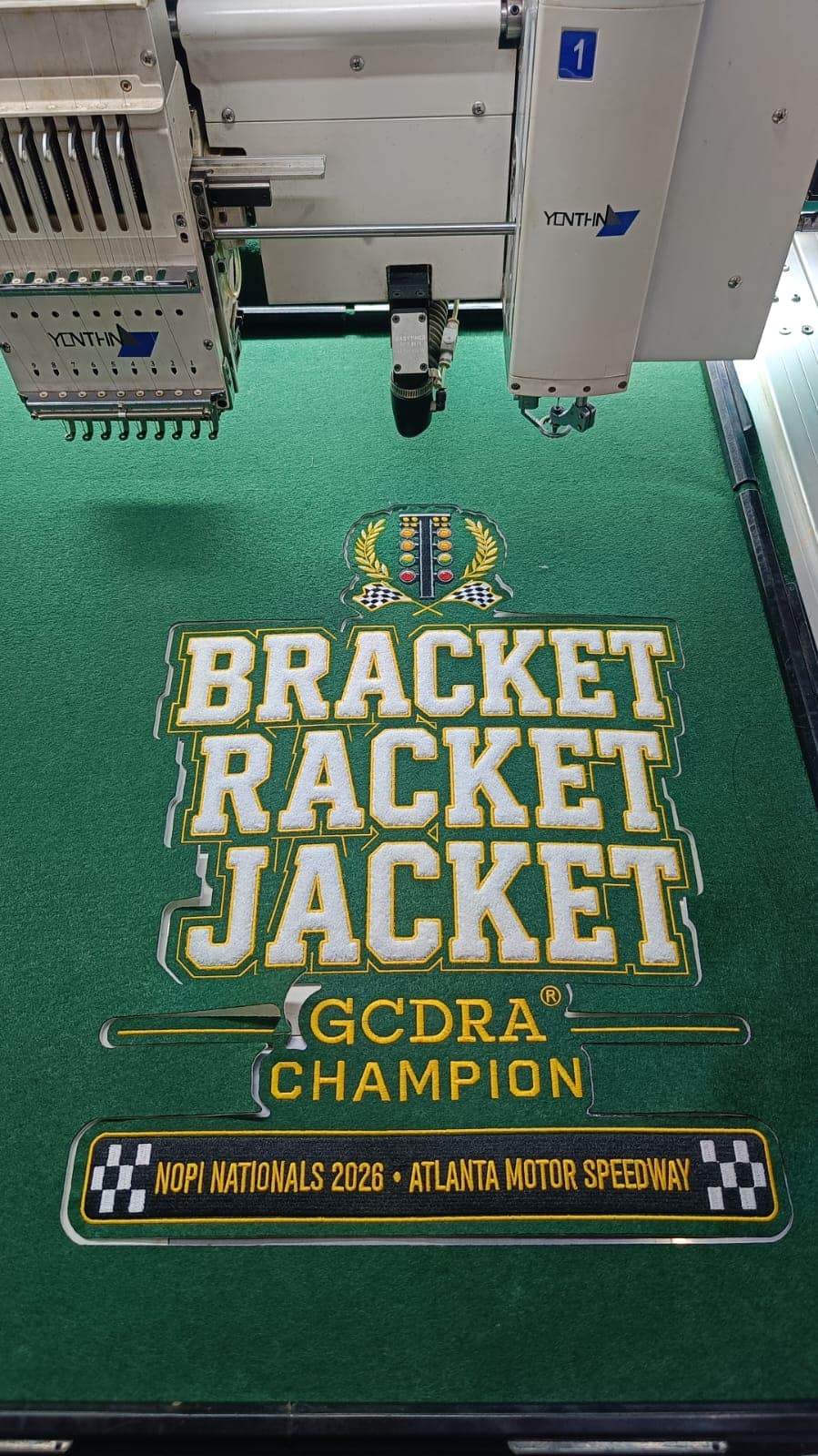Embroidered badge